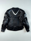 Joe Rocket Black Perforated Leather Motorcycle Racing Jacket (L)