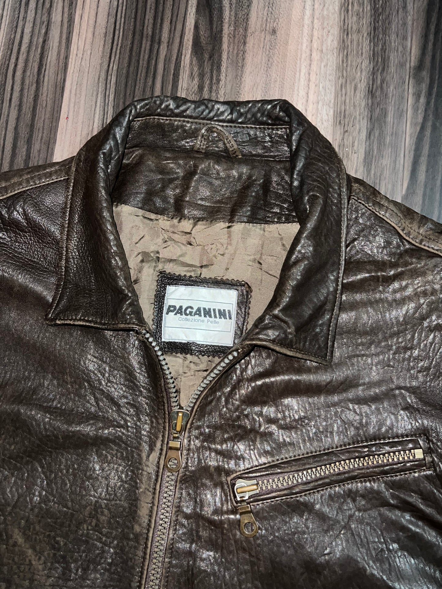 Z*PAGANINI* Original Leather (RARE) Jacket (L/XL)