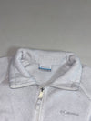 Columbia Full-Zip Fleece Jacket – White Women’s (M)