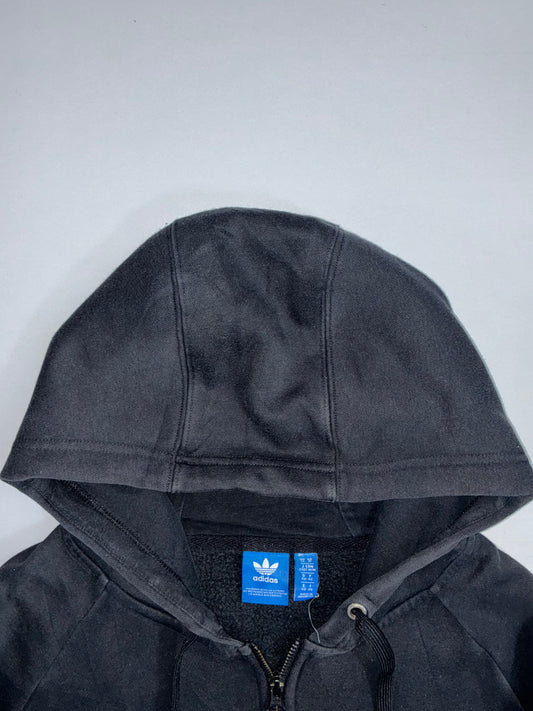 Adidas Originals | Trefoil Full-Zip Hoodie | Black (M)