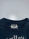 Big Train “All or Nothing” Skeleton Graphic Double-Sleeve Tee Black/ Grey Front fully embroidered (X/L)