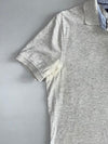 Tommy Hilfiger Vintage Light Grey Slim Fit Polo T-Shirt (L)