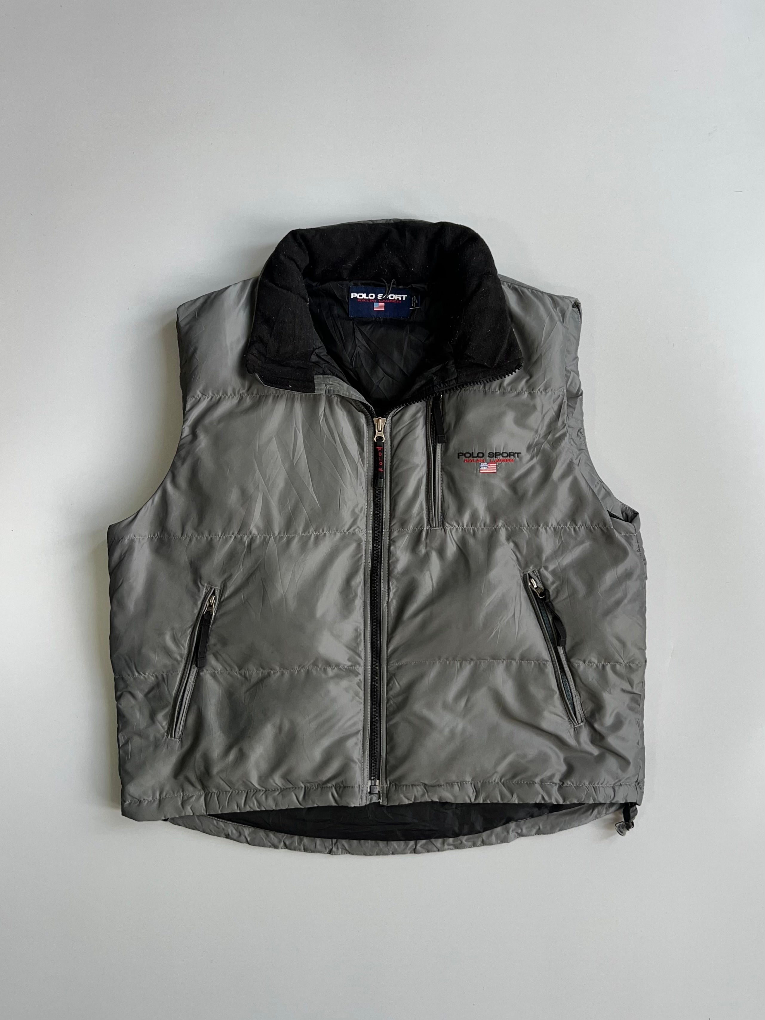 Vintage 90s Polo Sport Ralph Lauren Down Puffer Vest (Xl) – Drip