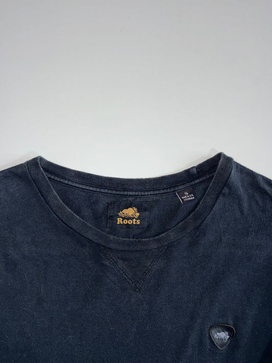 Roots Canada Crewneck Long Sleeve T-Shirt (XS)