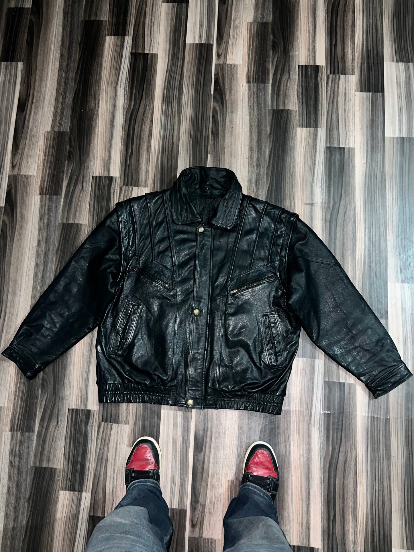 ZDETACHABLE ARMS* Original leather (2XL/3XL)
