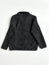Reebok Classic Black Sherpa Fleece Zip Jacket (M)