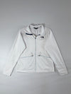 The North Face Women's White Fleece-Lined Full-Zip Jacket (S)