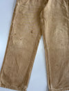 Carhartt Double Knee Carpenter Pants  Sun-Faded Tan Canvas Duck Relaxed Fit (W:32 |L:40)