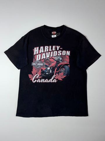 Harley-Davidson Canada Motorcycle Graphic Tee – Black (L)
