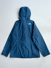Vintage The North Face Blue Hooded Rain Jacket women’s (M)