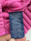 Ralph Lauren Pink Cable Knit Sweater (Size M)