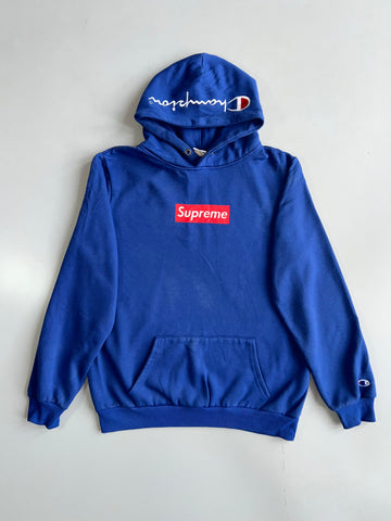 Supreme x Champion Box Logo Hoodie (M/L)