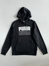 Puma Black Logo Hoodie (M)
