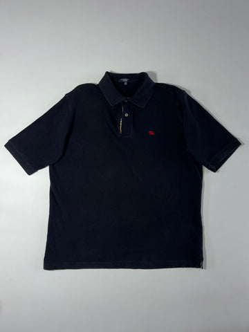 Burberry London Polo Shirt – Black  (XL)