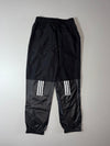 Adidas Black Woven Windbreaker Track Pants  (W:28) (L:40)