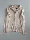 Hilfiger Denim Cream Knit Full Zip Sweater (S/M)