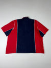 Tommy Hilfiger | Colorblock Quarter Zip Polo Red Navy | (2XL)