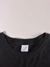 Champion | Embroidered Script Logo Tee Black Green | (L)