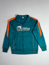NFL Team Apparel Miami Dolphins Teal & Orange Track Jacket (XL)