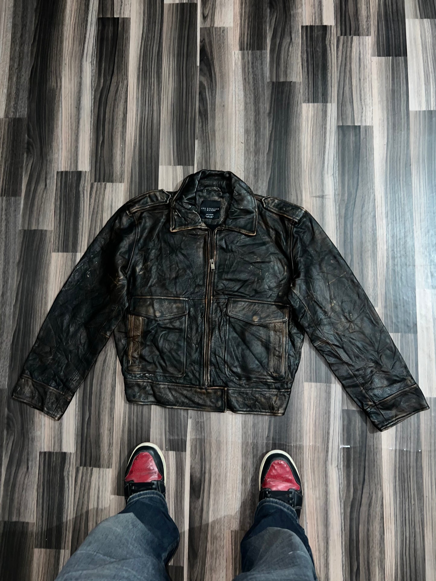 ZJEN CEBALLOS X MANGO 100% Leather (M/L)