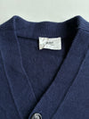 AMI Paris Ami de Coeur Navy Knit Cardigan (L/XL)