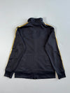Vintage Y2K Adidas Gold 3-Stripe Track Jacket (S)