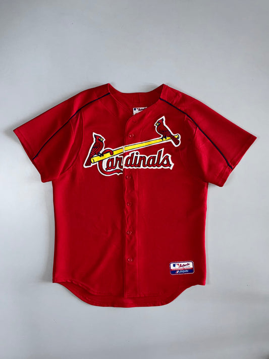 Majestic x MLB | St. Louis Cardinals Authentic Baseball Jersey | Red (L)