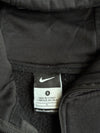 Nike | Black Chest Stripe Fleece Zip Hoodie | (M)