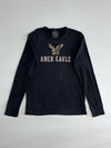 American Eagle Outfitters Athletic Fit Graphic Long Sleeve – Black (M)