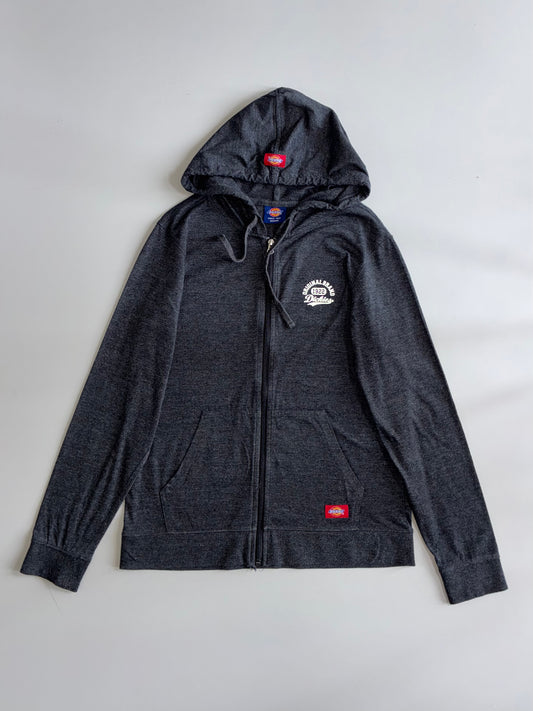 Dickies | Charcoal Grey Zip-Up Hoodie (S/M)