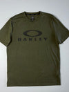 Oakley Big Ellipse Logo Graphic Tee – Olive Green | (M)