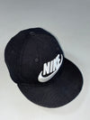 Nike True Futura Logo Black Snapback (Adjustable)