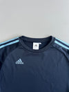 Adidas Japan Market Meiji University Nakano Hachioji 3-Stripe Colorblock Long Sleeve Training Top Navy (L)