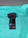 The North Face Mint Green Zip-Up Fleece Jacket (XS)