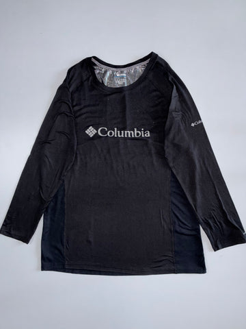 Columbia Long Sleeve Performance Tee – Black (Xl/2XL)