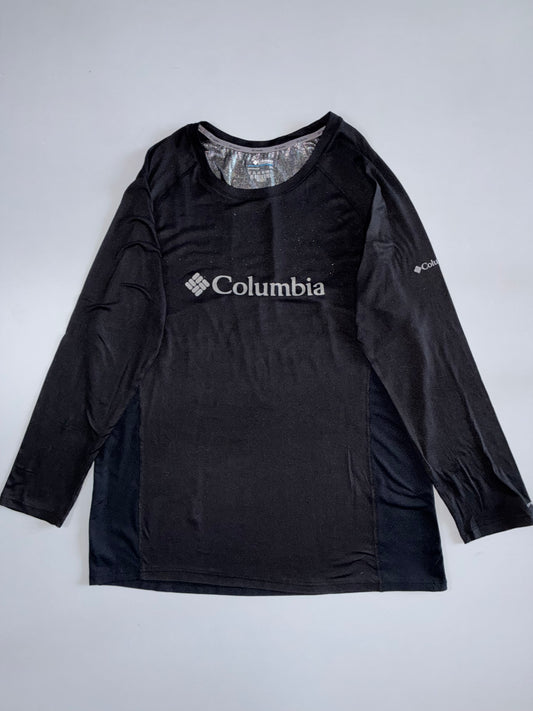 Columbia Long Sleeve Performance Tee – Black (Xl/2XL)