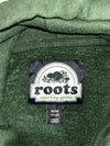 Roots "Canadian Camp Brand" Beaver Logo Hoodie – Forest Green (M)