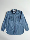 Tommy Hilfiger Indigo | Chambray Double Pocket Shirt | (XL)