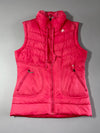 Adidas Women's Pink Quilted Puffer Vest  (S)
