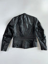 Genuine Leather Vintage Biker Jacket (M)