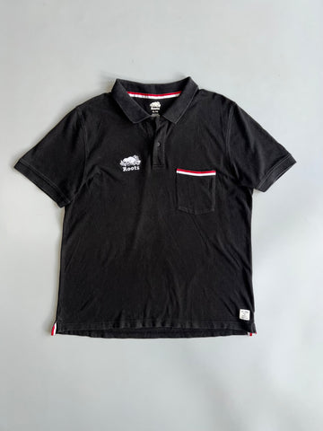 Roots Canada Embroidered Polo (XL)