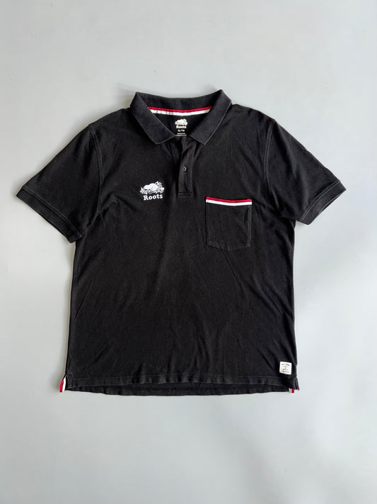 Roots Canada Embroidered Polo (XL)