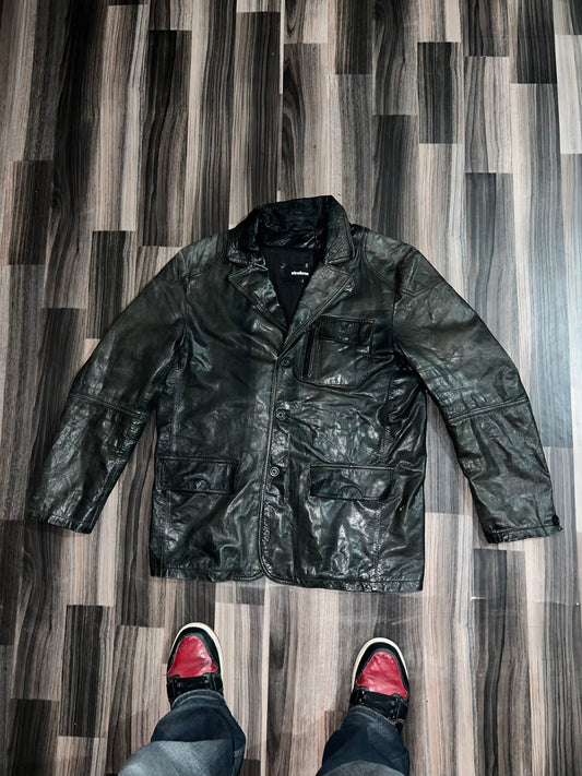 ZUltra Premium Long Leather Jacket (L)