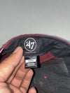 MLB New York Yankees Maroon Embroidered Logo Cap (Adjustable)