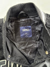Vintage SPAO Black New York Satin Varsity Jacket (L)