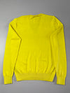 Polo Golf Ralph Lauren Neon Yellow Merino Wool V-Neck Sweater – (S)