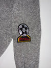 Moncler Grey Wool Crewneck Knit Sweater (S)