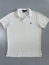 Polo Ralph Lauren | Custom Slim Fit Piqué Polo | White (M/L)