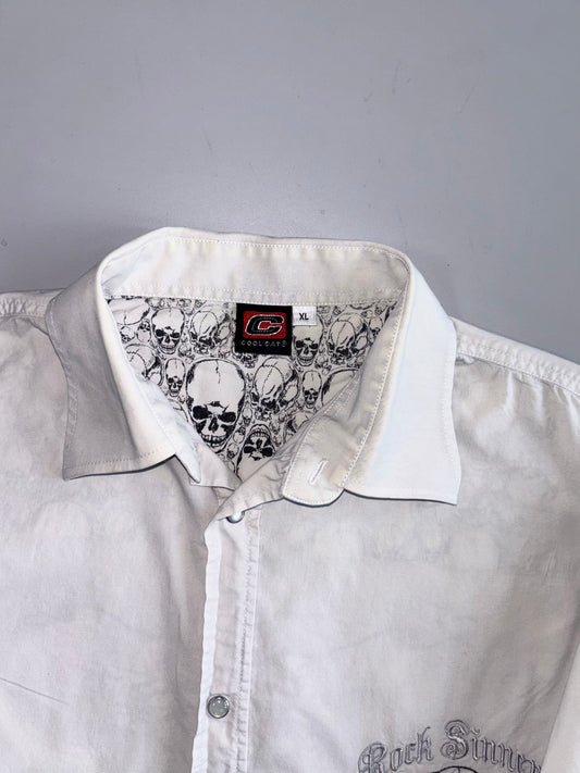 Rock Sinners | Skull Print | Original Shirt (L)
