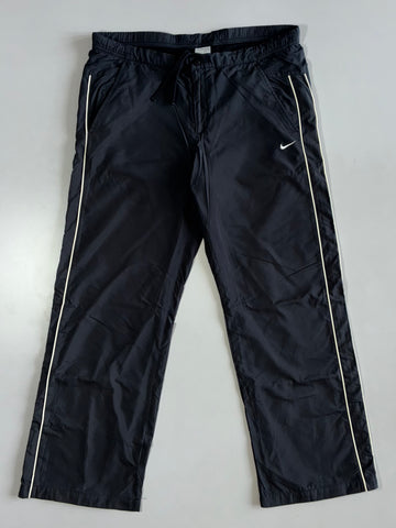 Nike Black Piped Track Pants Elastic (W:34|L:39)